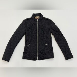 Burberry Black Quilted Puffer Jacket